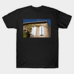 Blue shutters. T-Shirt